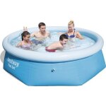 Piscine autoporte bestway fast set 244 x 061 m