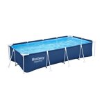 Piscine hors sol tubulaire bestway - steel pro? - 400 x 211 x 81 cm - rectangulaire