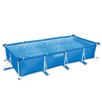 Piscine hors sol tubulaire intex - metal frame - 220 x 150 x 60 cm - rectangulaire - 28270np