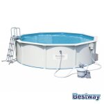 Piscine tubulaire - bestway - hydrium 4. 60 - hors - sol - filtre  sable - 1. 20m