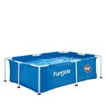 Piscine tubulaire funsicle p30705240 rectangulaire compacte