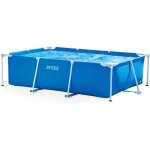 Piscine tubulaire rectangulaire - zuuko - dimensions 300x200x75 cm - capacit� 4500 litres - couleur bleu ...