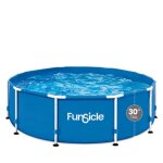 Piscine tubulaire ronde funsicle activity pool � 305m x h 76cm