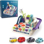 Piste de voiture jouet enfant 3 ans circuit voiture enfant avec hlicoptre bus voiture pour enfant 3 ...
