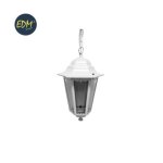 Plafonnier lanterne en aluminium edm zurich - blanc - ip44