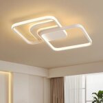 Plafonnier led 45w 65 cm moderne 6000k t�l�commande fonction m�moire pour salon chambre salle � manger ...