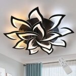 Plafonnier led dorlink® en forme de fleur à intensité variable avec télécommande acrylique 14 pétales ... Plafonnier led dorlink® en forme de fleur à intensité variable avec télécommande acrylique 14 pétales ...
