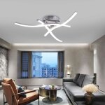 Plafonnier led - lustre moderne pour restaurant salon chambre - lumière blanche neutre 4000k - 18w 1600lm ... Plafonnier led - lustre moderne pour restaurant salon chambre - lumière blanche neutre 4000k - 18w 1600lm ...
