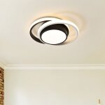 Delipop plafonnier led moderne 26w - 3000k lumire chaude lampe plafond - pour chambre salon couloir ...