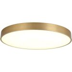 Plafonnier led ultra fin pour salle de bain cuisine rond dor� parfait pour couloir chambre ou salle � ...