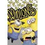 Couverture polaire minions 2 - 100 x 150 cm - jaune