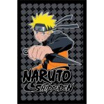 Plaid - couverture polaire naruto 100x140 cm - neuf.