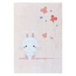 Plaid lapinou - domiva - rose - 100x140 cm - microfibre 100% polyester 320g / m2 - pour bébé Plaid lapinou - domiva - rose - 100x140 cm - microfibre 100% polyester 320g / m2 - pour bébé