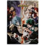 Plaid polaire my hero academia - noir - synthétique - 100 x 140 cm Plaid polaire my hero academia - noir - synthétique - 100 x 140 cm
