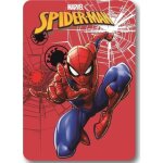 Couverture polaire - marvel - spiderman - rouge - 100x140 cm - lavable en machine Couverture polaire - marvel - spiderman - rouge - 100x140 cm - lavable en machine