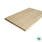 Plan de travail ch�ne massif lamell� coll� 2000 � 900 � 40 mm ? fsc mix 70 % forestea dimensions : 2000 ...