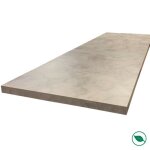 Plan de travail stratifi� hpl pierre naturelle 2000 x 650 x 38 mm fsc - gamme signature forestea dimensions ...