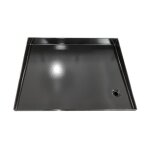 Plancha acier �maill� l 43 x l 34 cm