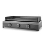 Plancha  gaz forge adour modern 75 acier noir
