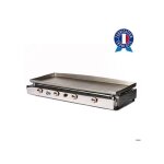 Plancha à gaz lagoa 4 feux - plaque et caisson inox - lg2 - 4f Plancha à gaz lagoa 4 feux - plaque et caisson inox - lg2 - 4f