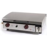 Plancha gaz 2 brleurs arenc 6 kw - somagic