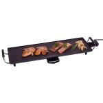 Plancha grill de table - marque - modle luxe - 1800w - noir