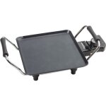 Plancha de table bestron abp600 - 1000w - 21x21cm - revêtement anti - adhésif Plancha de table bestron abp600 - 1000w - 21x21cm - revêtement anti - adhésif