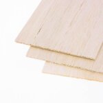 Planche de balsa longueur �paisseur 4 mm l 1 m