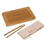 5five - planche à découper pain avec accessoires bambou 40x27cm 5five - planche à découper pain avec accessoires bambou 40x27cm