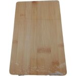 Planche  dcouper - bambou - 22 x 14 cm - marron - protge votre plan de travail - idal pour tous aliments ...