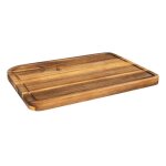 Planche  dcouper en bois acacia 46cm marron