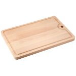 Planche  dcouper - fackelmann - wood edition - bois de htre - 40x26 cm - rigole anti - jus