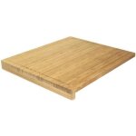 Planche  dcouper avec rebords ambiance nature 52x46x1 cm naturel