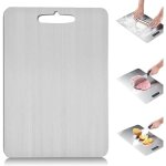 Planche  dcouper titaniumplanche  dcouper en titane planche de cuisine lgre et durable bloc  dcouper ...