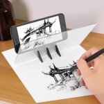 Planche  dessin - artiste - acrylique - translucide - 20x14 cm - ip65