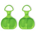Planche � glisser en forme de pomme lot de 2 luges �paisses pour neige sable et herbe luge pour enfants ...