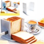 Trancheuse à pain - cuisine tool - blanc - abs - pratique - sécurisée Trancheuse à pain - cuisine tool - blanc - abs - pratique - sécurisée