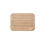 Planche � pain - naturel - 36 x 26 cm - bois - non compatible lave - vaisselle
