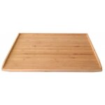 Planche  ptisserie - kinghoff - kh - 1517 - 64x43cm - bambou naturel - construction solide