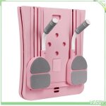 Planche pilates - fafeicy - 4 en 1 - pliable - rose - entra�nement abdominaux