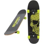 Planche de skate en bois dérable tandem - noir / vert - 75x20x79 cm Planche de skate en bois dérable tandem - noir / vert - 75x20x79 cm