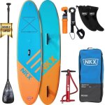 Planche � voile nkx 96 pieds. sup gonflable bleu - orange