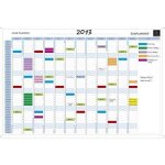 Planning 56153e magnetique annuel - textes en anglais Planning 56153e magnetique annuel - textes en anglais