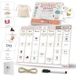 Planning de la semaine enfant magn�tique ? semainier enfant avec 160 aimants?organisation routine enfant ...