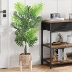 Plante artificielle 120 cm palmier artificiel areca 18 troncs pour interieur exterieur salon balcon chambre ...