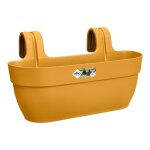 Planteur elho - vibia campana easy hanger large - jaune miel - balcon extérieur - 7, 5 l Planteur elho - vibia campana easy hanger large - jaune miel - balcon extérieur - 7, 5 l