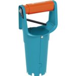 Plantoir  bulbes gardena - acier haute qualit - jauge de profondeur - ouverture automatique - garantie ...