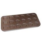 Moule à gâteaux - gobel - plaque à 12 mini burgers - anti - adhérente - acier revêtu - revêtement bi ... Moule à gâteaux - gobel - plaque à 12 mini burgers - anti - adhérente - acier revêtu - revêtement bi ...