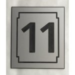 Plaque adhésive numéro boite aux lettres appartement ft 50 x 60 mm 2 chiffres personnalisable Plaque adhésive numéro boite aux lettres appartement ft 50 x 60 mm 2 chiffres personnalisable