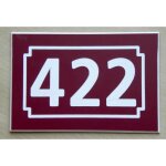 Plaque adhésive numéro boite aux lettres appartement ft 50 x 75 mm 1 à 4 chiffres personnalisable Plaque adhésive numéro boite aux lettres appartement ft 50 x 75 mm 1 à 4 chiffres personnalisable